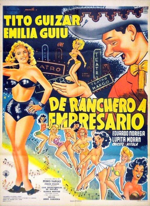 De ranchero a empresario (1954) постер