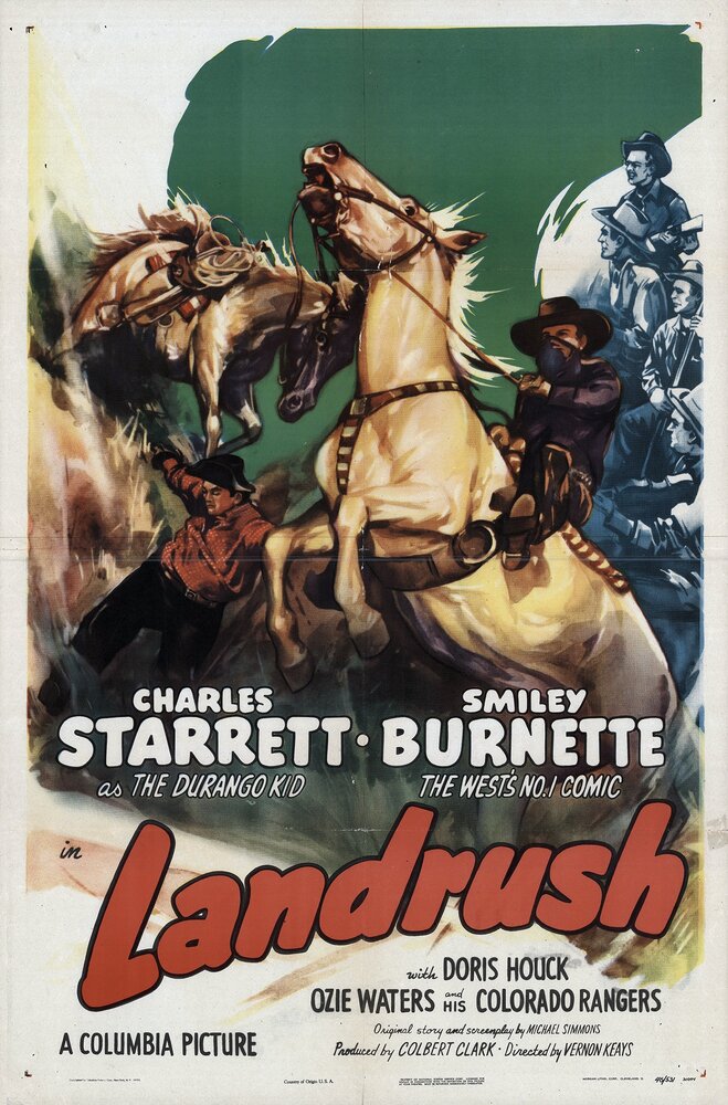 Landrush (1946) постер