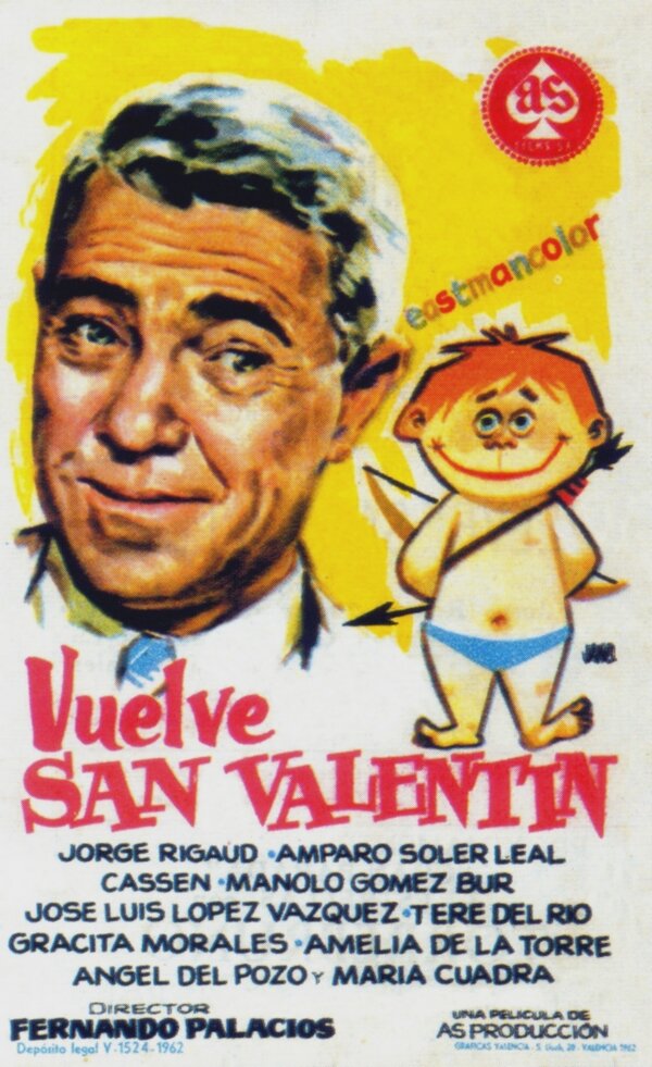 Vuelve San Valentín (1962) постер