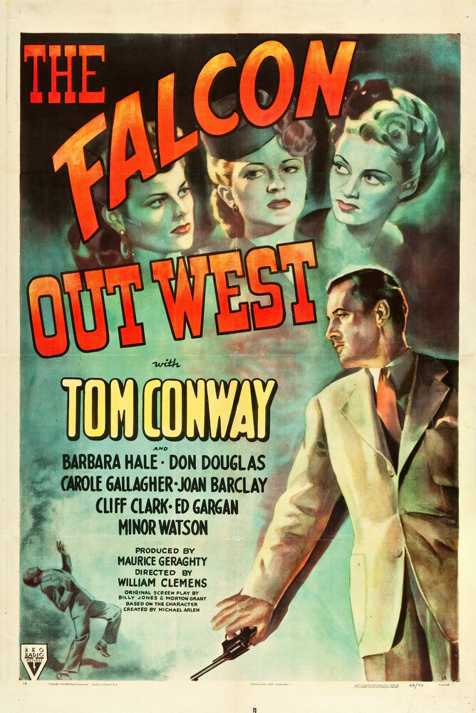 Сокол Запада (1944) постер