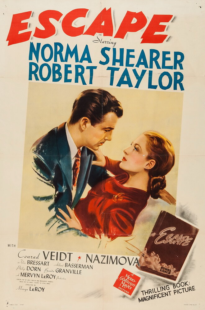 Побег (1940) постер