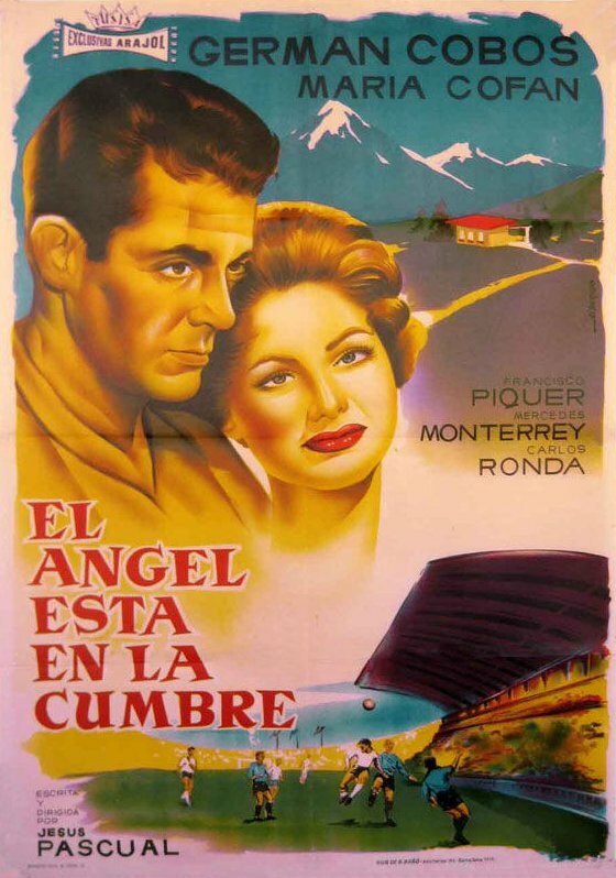 El ángel está en la cumbre (1958) постер