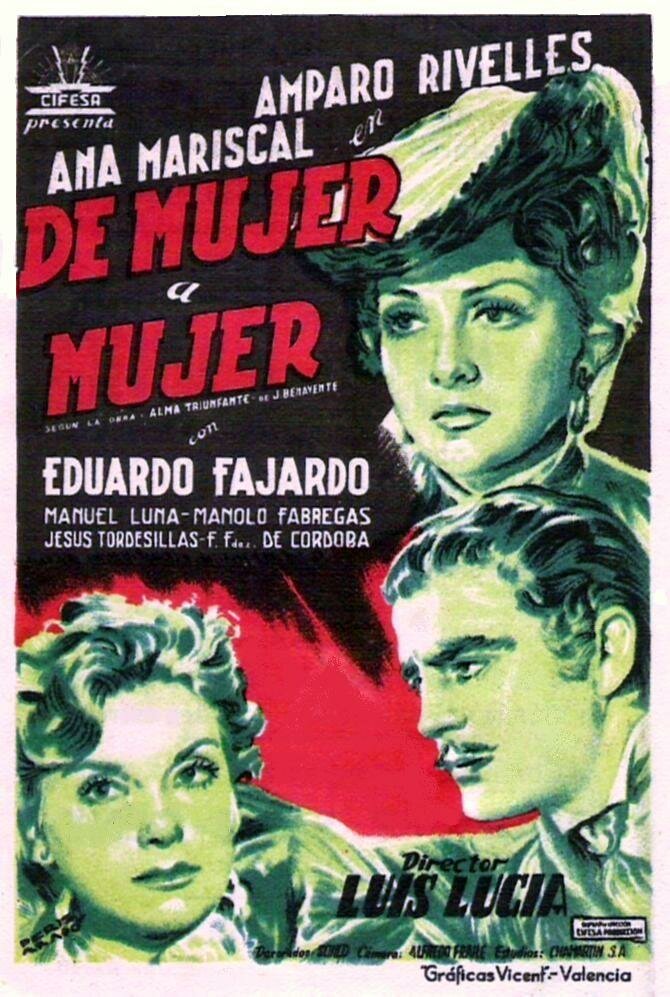 De mujer a mujer (1950) постер