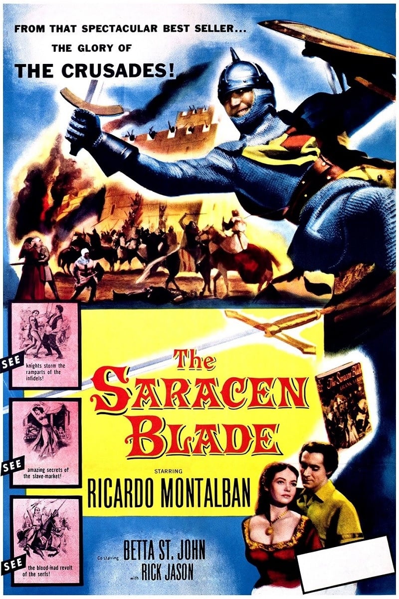The Saracen Blade (1954) постер