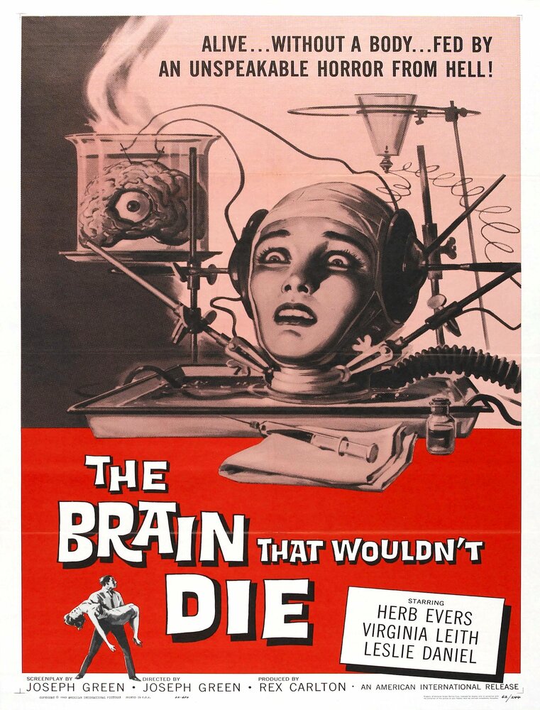 Мозг, который не мог умереть (1962) постер