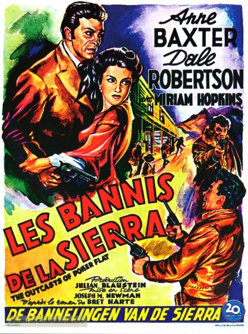 Изгнанники Покер-Флета (1952) постер