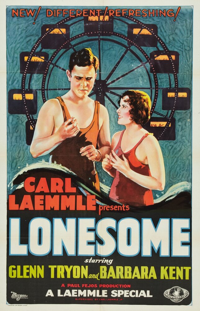 Одинокий (1928) постер
