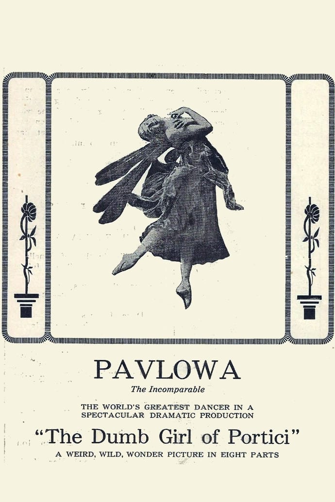 Немая девушка из Портичи (1916) постер