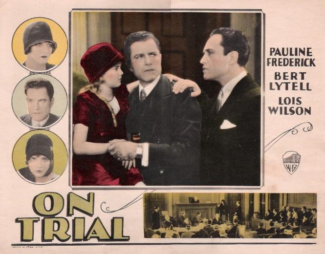 On Trial (1928) постер