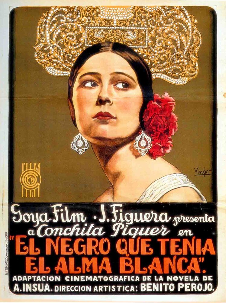 Черный с белой душой (1927) постер