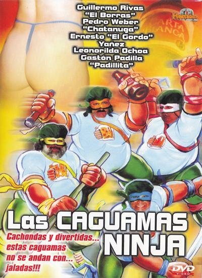 Las caguamas ninja (1991) постер