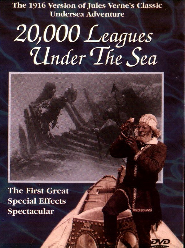 Двадцать тысяч лье под водой (1916) постер