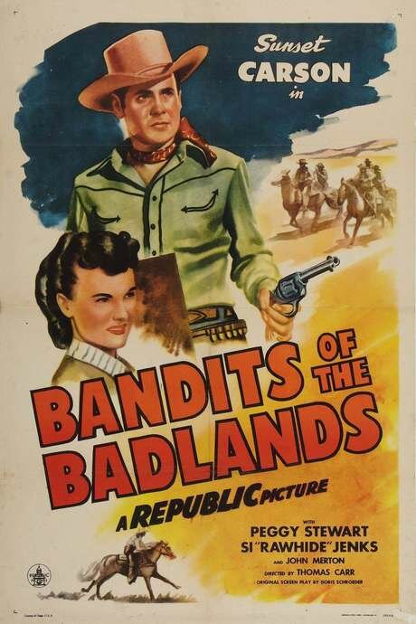 Bandits of the Badlands (1945) постер