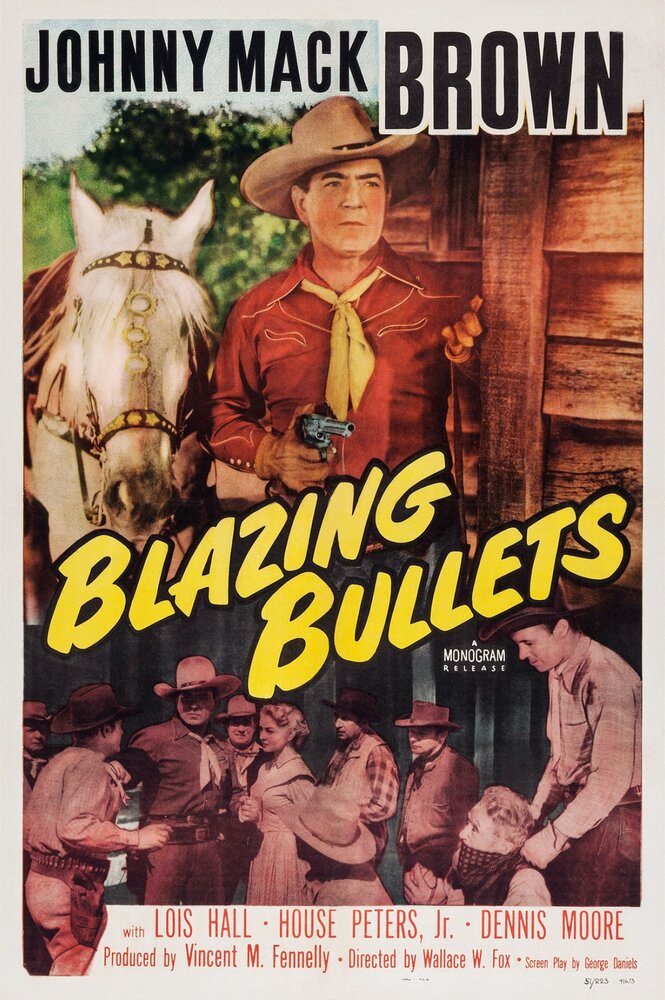 Blazing Bullets (1951) постер