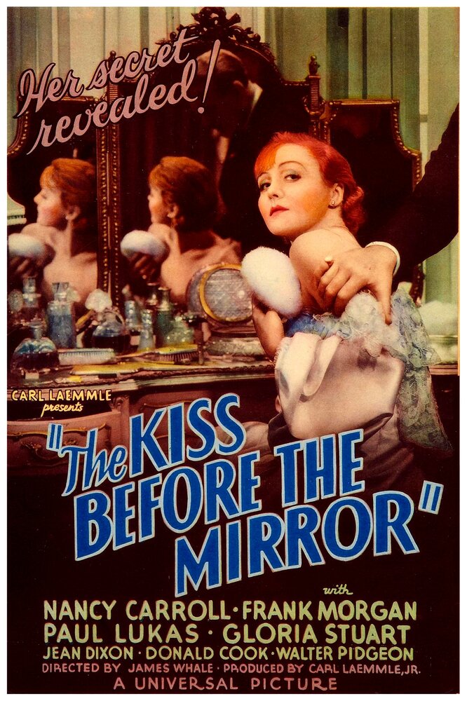 Поцелуй перед зеркалом (1933) постер