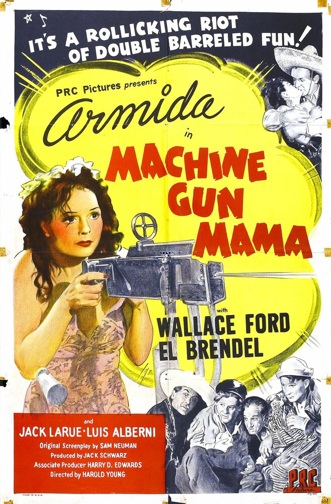 Machine Gun Mama (1944) постер