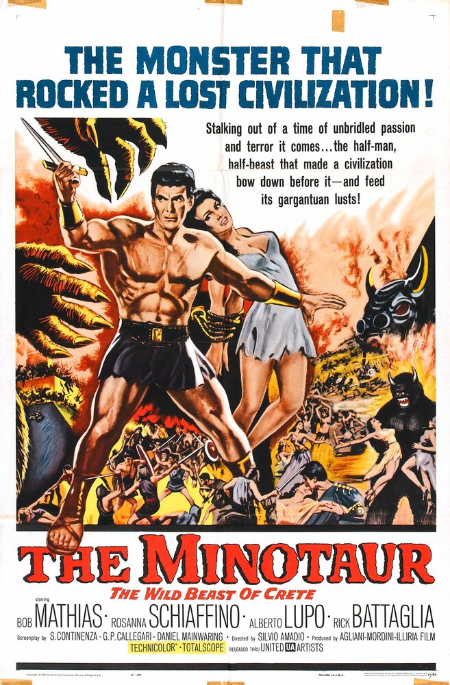 Тесей против Минотавра (1960) постер