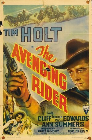 The Avenging Rider (1943) постер