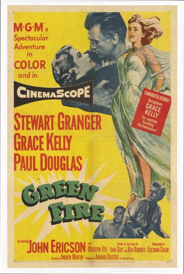 Зеленый огонь (1954) постер