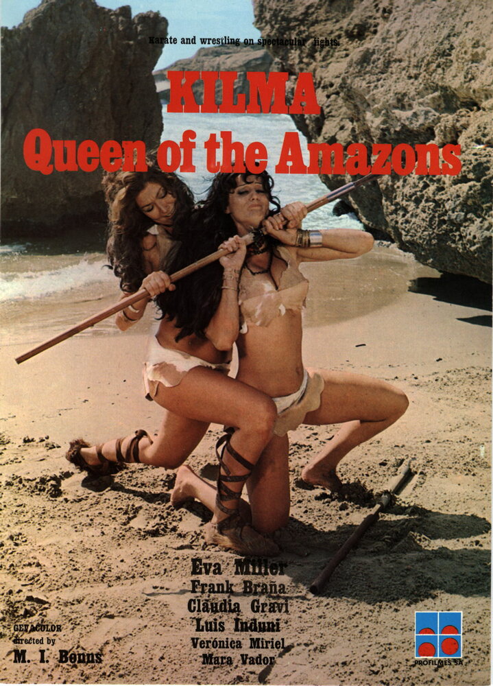 Килма, королева амазонок (1975) постер
