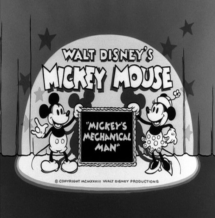 Mickey's Mechanical Man (1933) постер