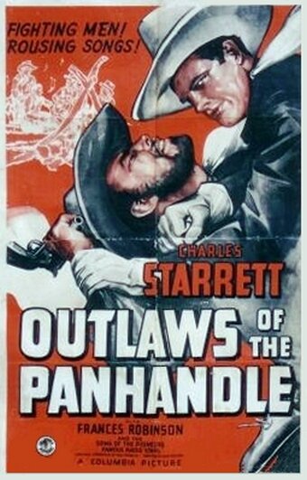 Outlaws of the Panhandle (1941) постер