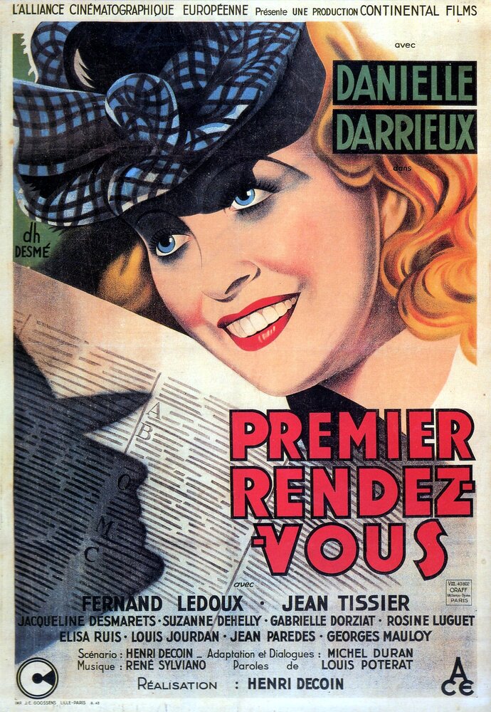 Первое свидание (1941) постер