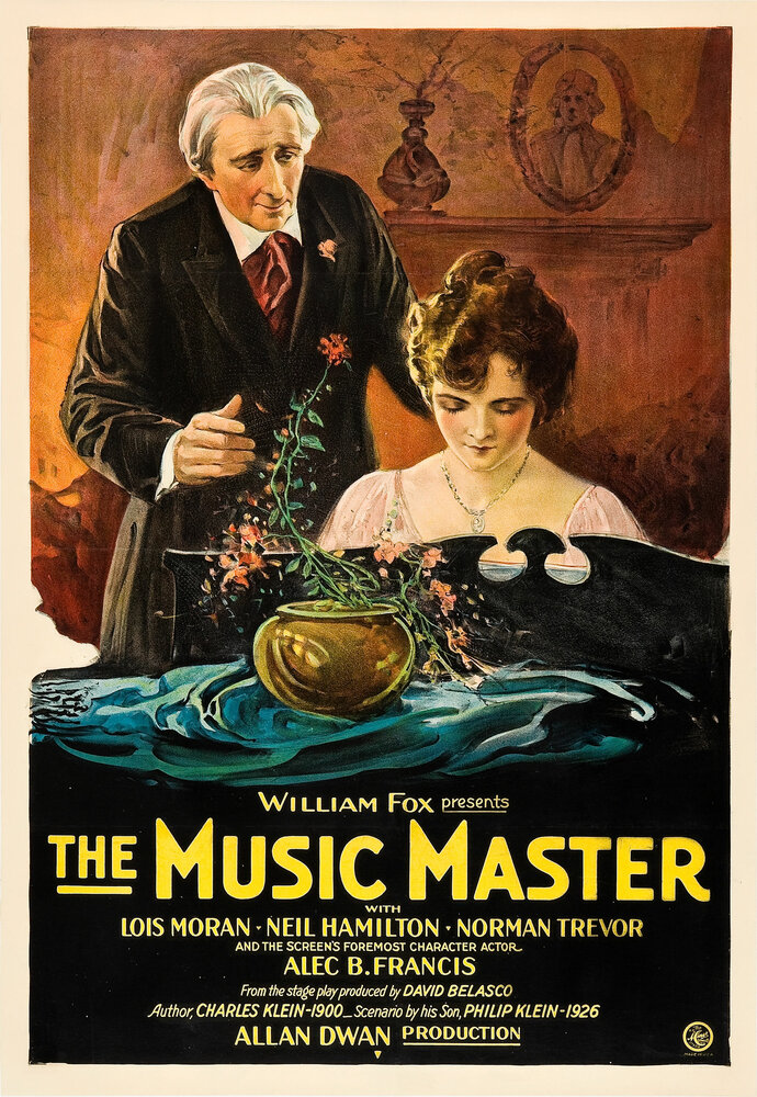 The Music Master (1927) постер