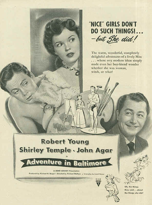 Приключение в Балтиморе (1949) постер
