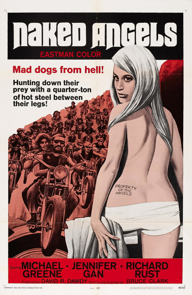 Голые ангелы (1969) постер