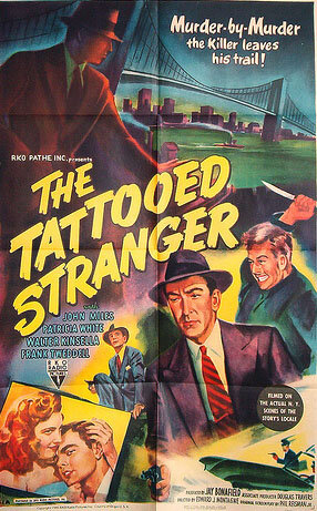 Татуированная незнакомка (1950) постер