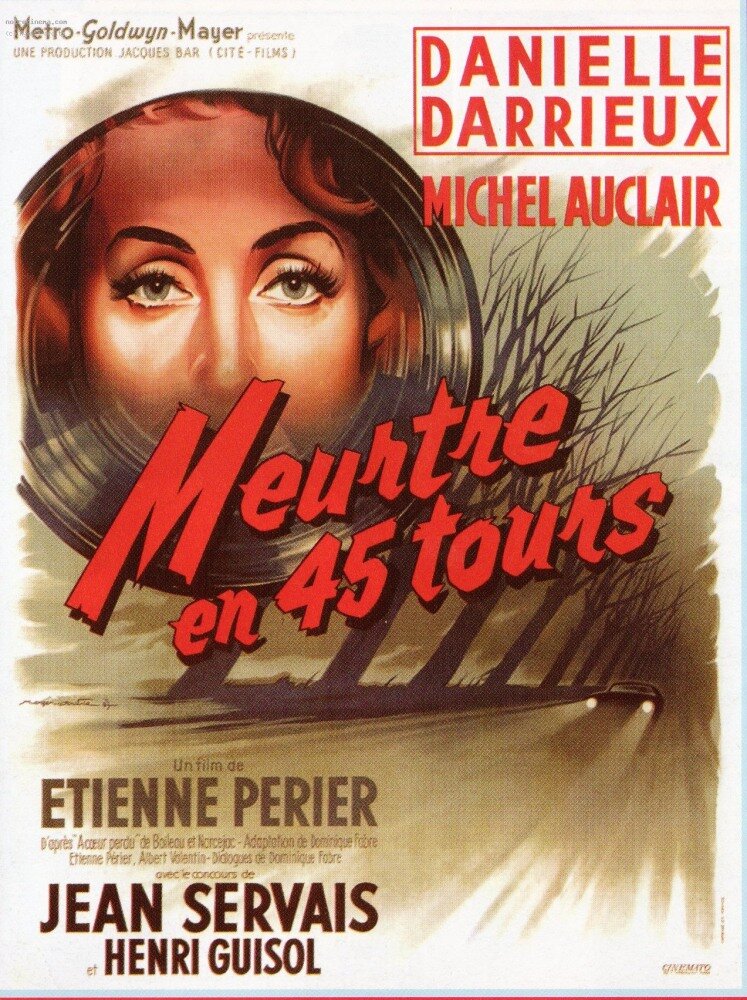 Убийство на 45 оборотах (1960) постер