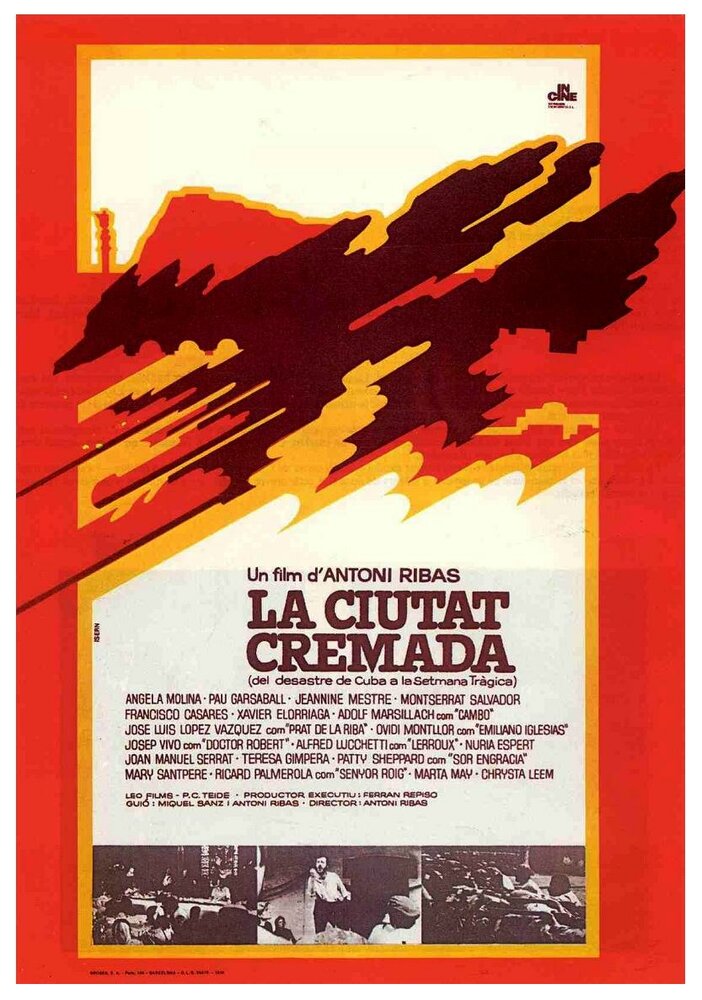 Выжженный город (1976) постер