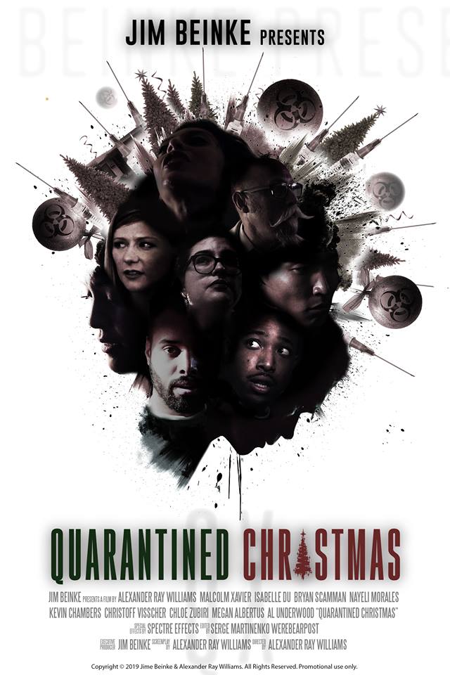 A Quarantined Christmas (2020) постер