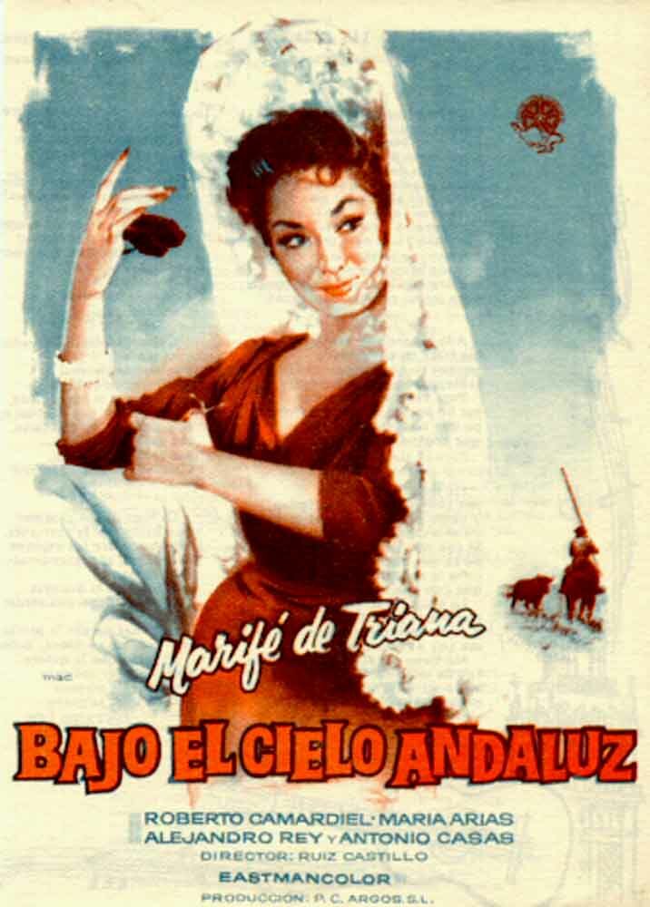 Под андалусским небом (1960) постер