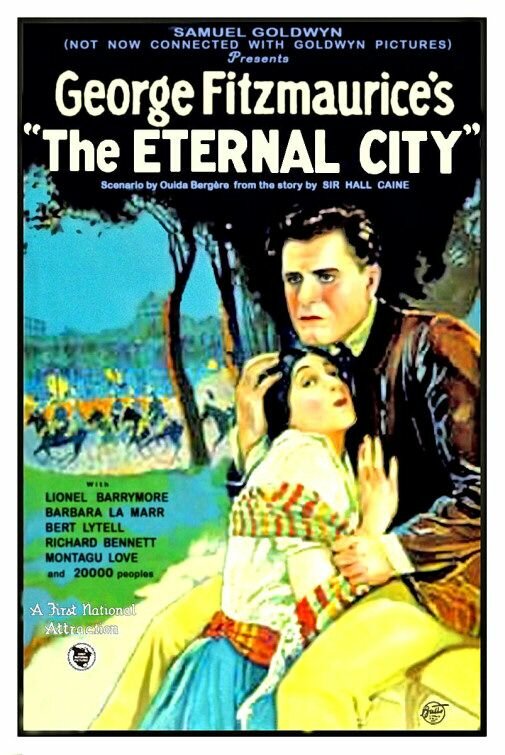 Вечный город (1923) постер