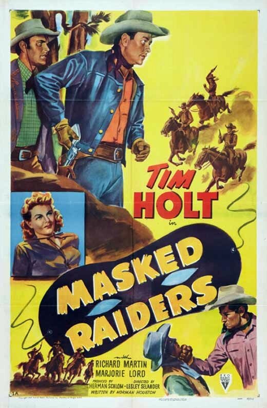 Masked Raiders (1949) постер