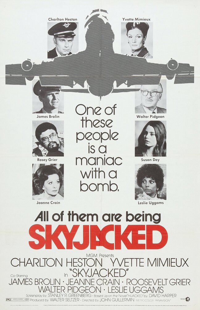 Угонщик самолётов (1972) постер