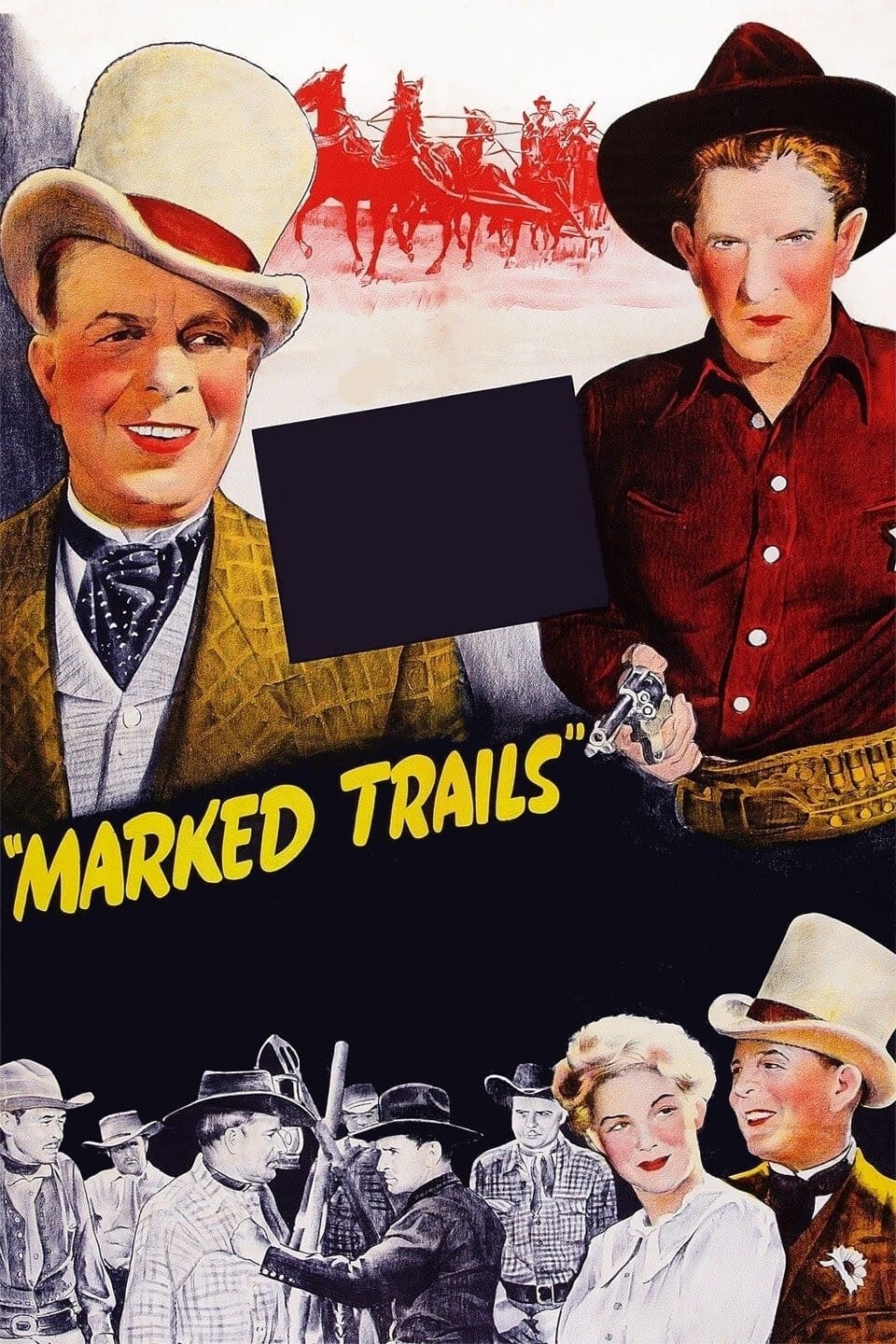 Marked Trails (1944) постер