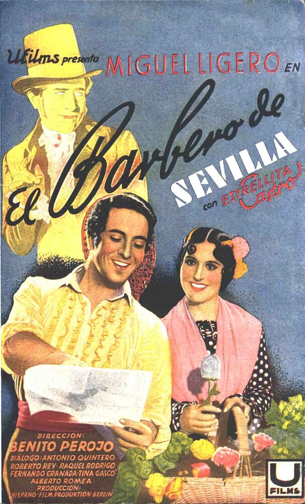 Севильский цирюльник (1938) постер