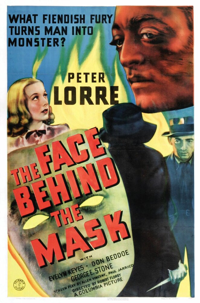 Лицо под маской (1941) постер