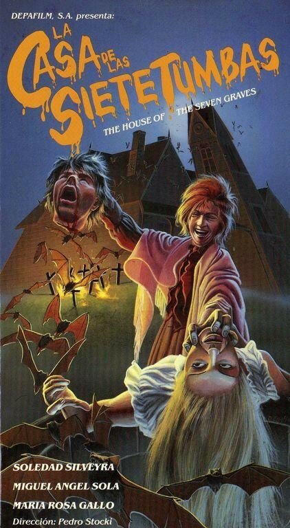 Дом семи могил (1982) постер