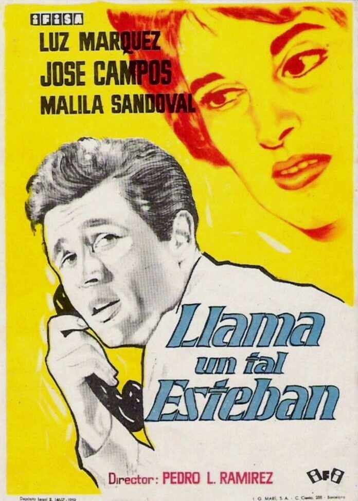 Llama un tal Esteban (1960) постер