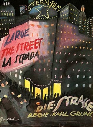 Улица (1923) постер