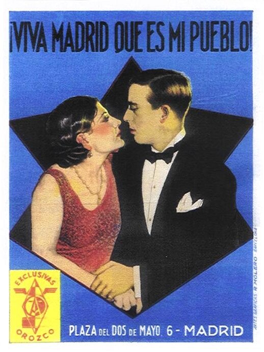 Да здравствует Мадрид, мой город! (1928) постер