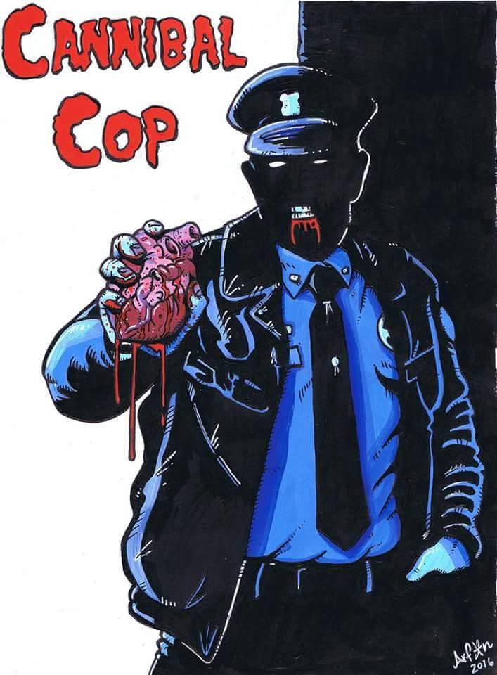 Cannibal Cop (2017) постер