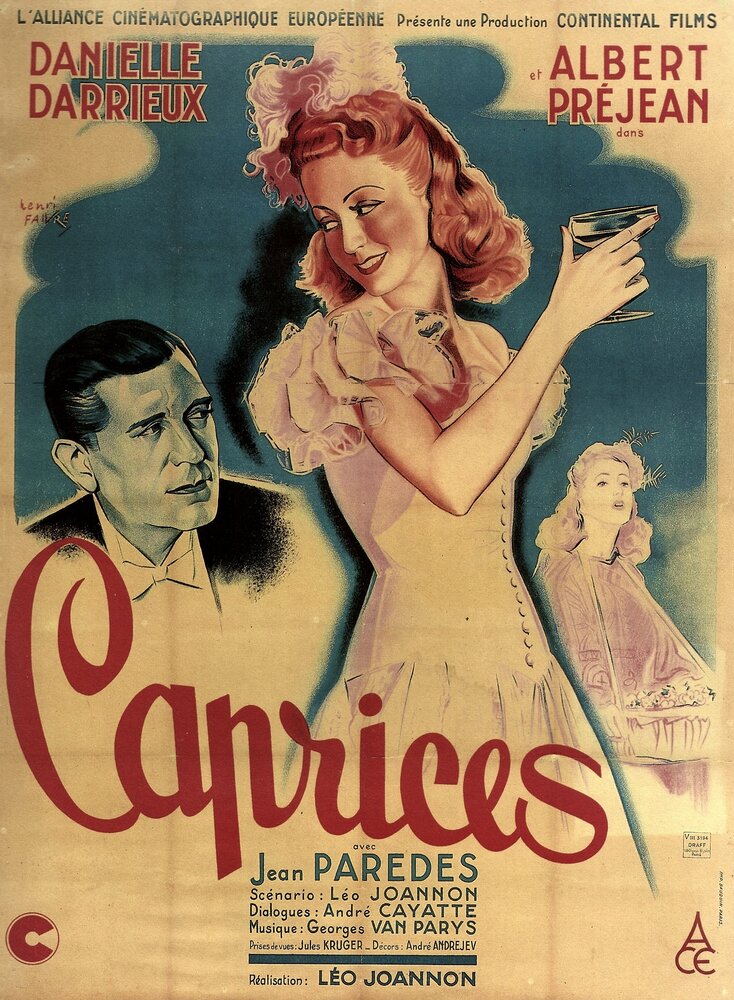 Капризы (1941) постер