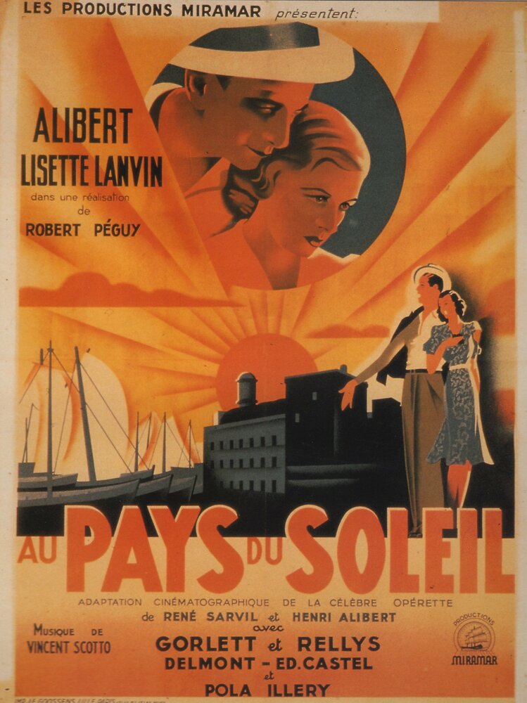 Au pays du soleil (1933) постер