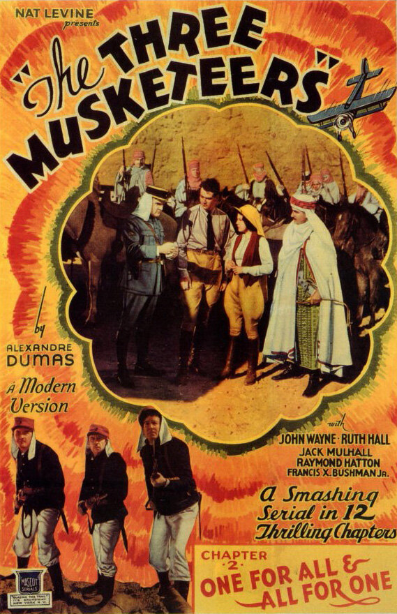 Три мушкетёра (1933) постер