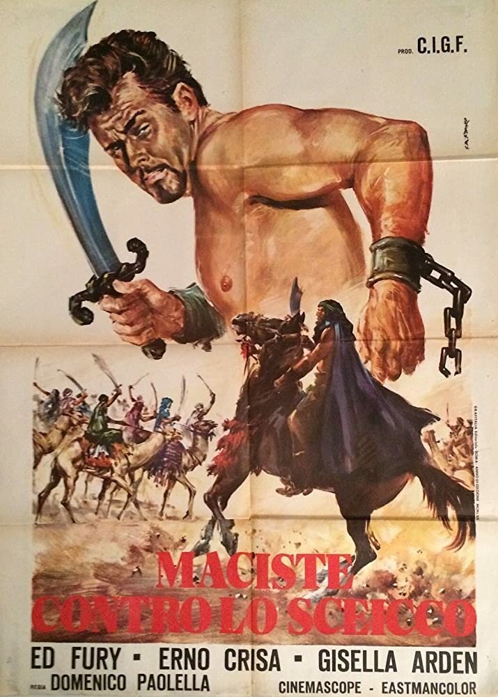 Мацист против шейха (1962) постер